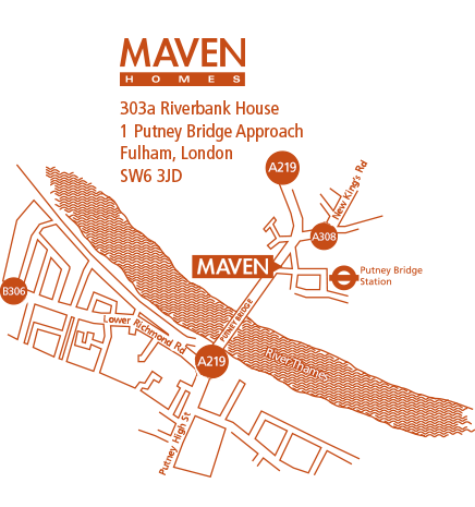 Maven Homes Map